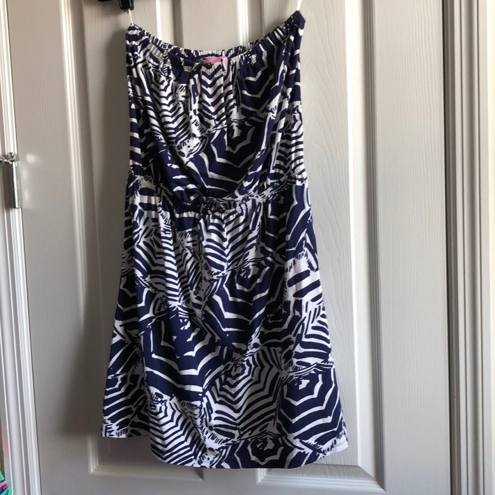 Lilly Pulitzer Windsor Strapless Dress M